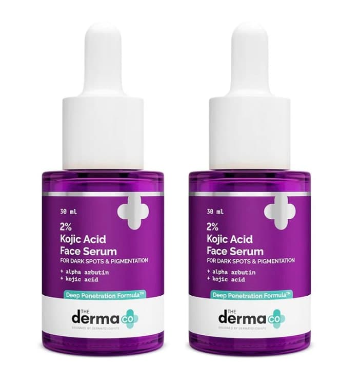 The Derma Co 2% Kojic Acid Face Serum with 1% Alpha Arbutin & Niacinamide - 30 ml