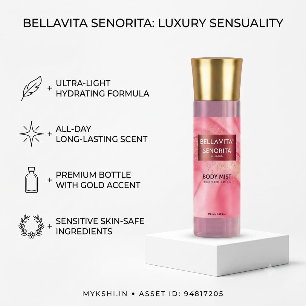 BELLAVITA SENORITA WOMAN BODY MIST - 150 ml/ 5.07 fl.oz