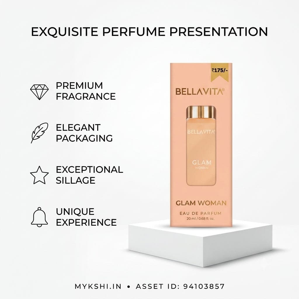 BELLAVITA GLAM WOMAN EAU DE PARFUM - 20 ml |0.68 fl.oz