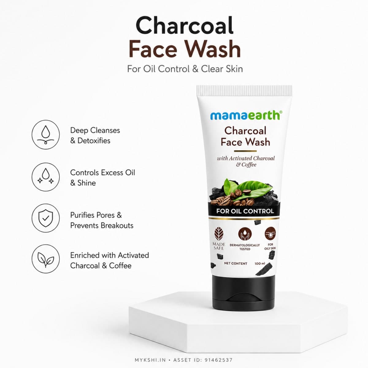 Mamaearth Charcoal Face Wash for Oil Control