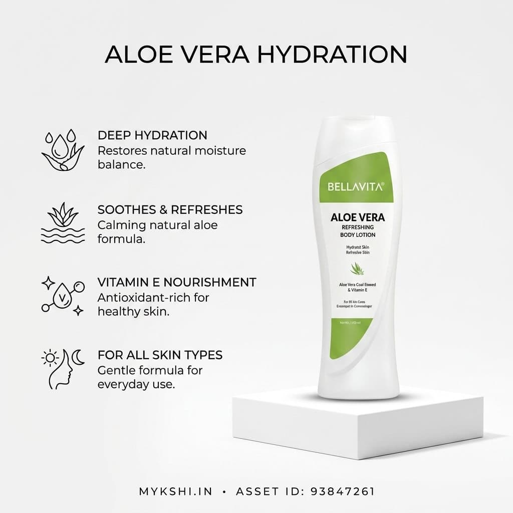 BELLAVITA ALOE VERA Body Lotion BODY LOTION 200 ml  6.76 fl.oz