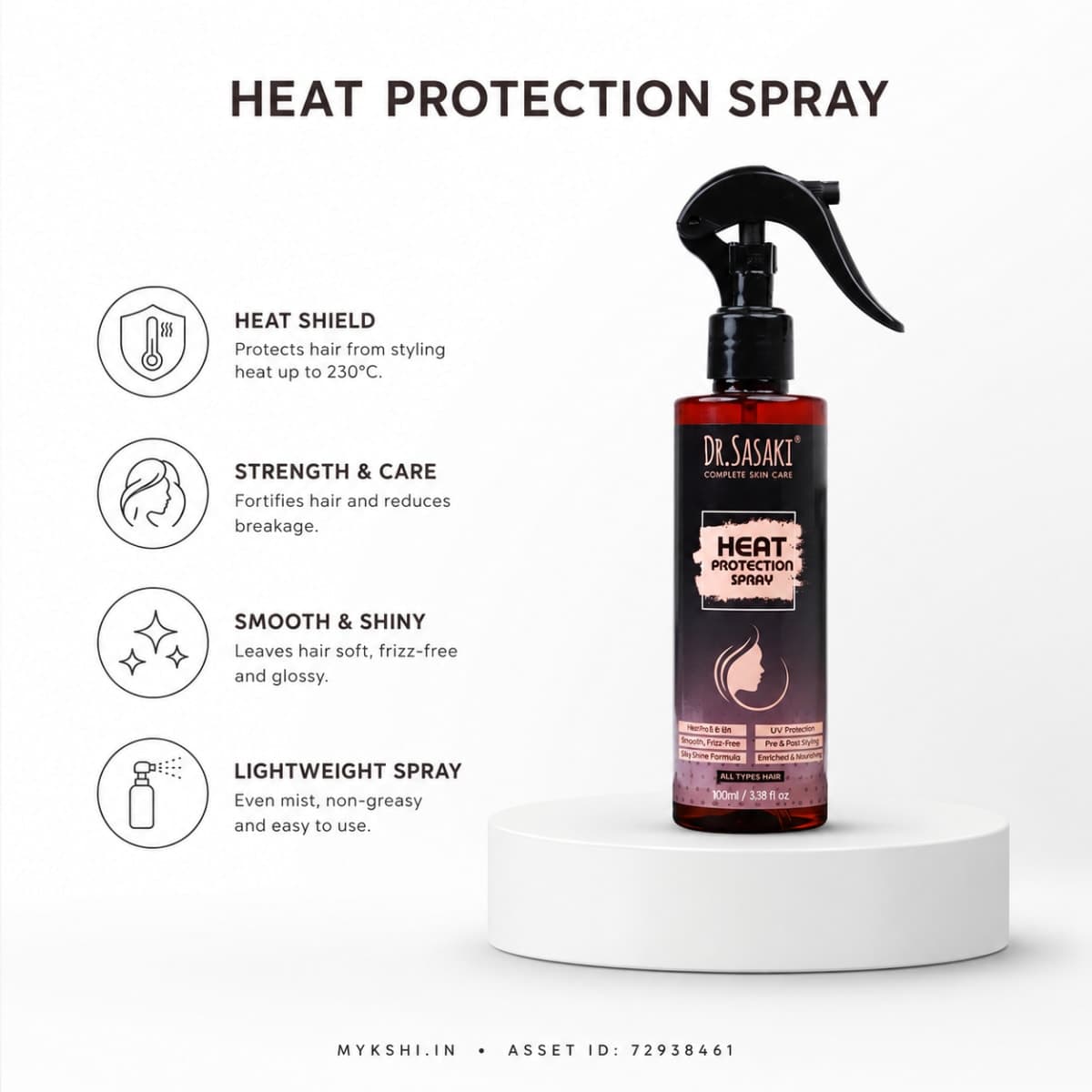 Dr. Sasaki Heat Protection Spray 100ml