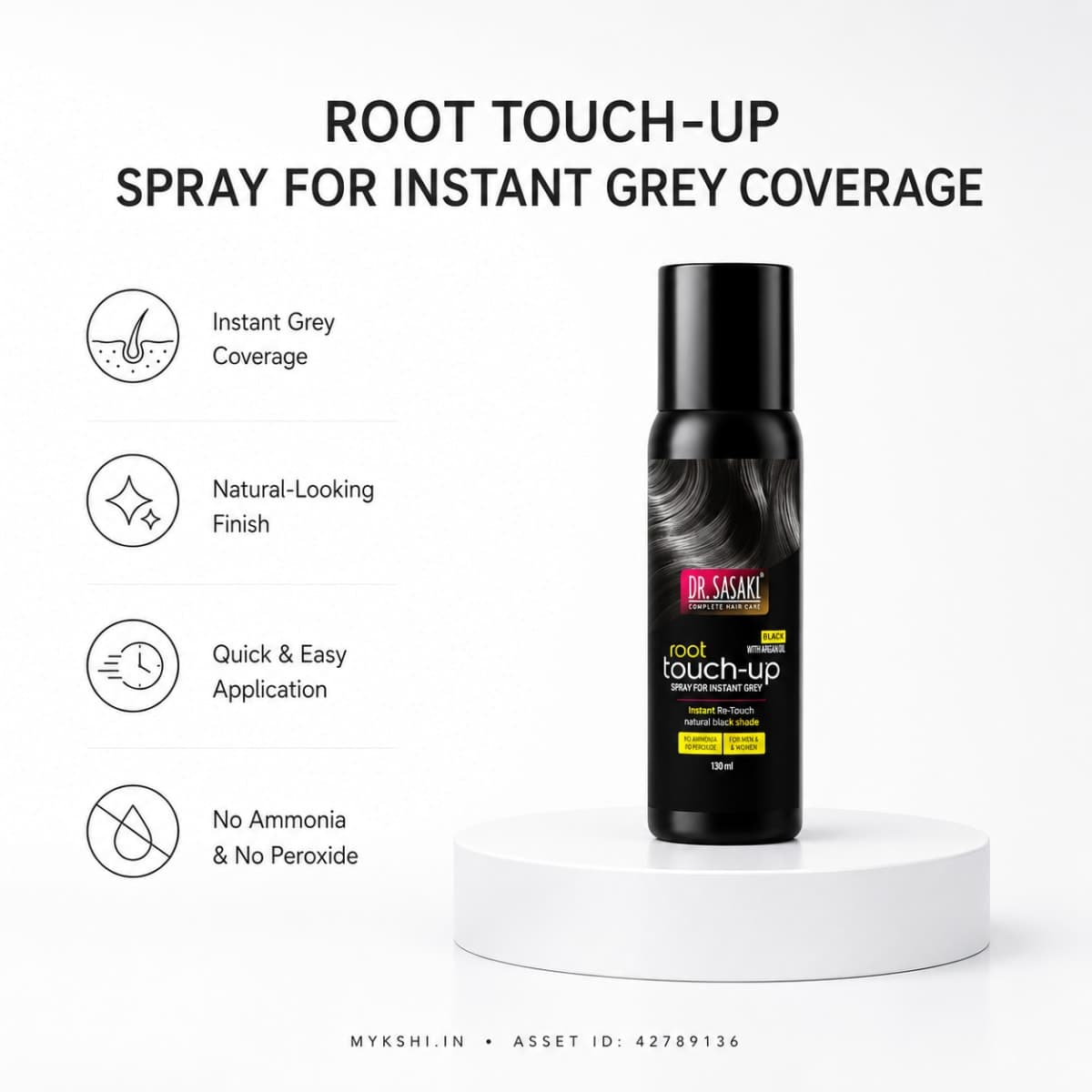 Dr. Sasaki ROOT TOUCH-UP SPRAY - 130 ml