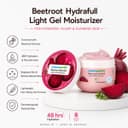 Mamaearth Beetroot Hydraful Light Gel Moisturizer with Beetroot & Hyaluronic Acid for Hydrated Pink Glow - 200 g – image 2
