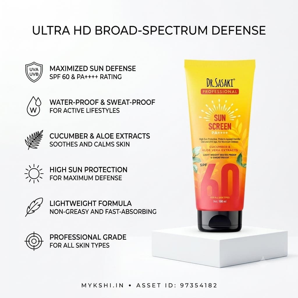 Dr. Sasaki Sunscreen SPF 40/50/60