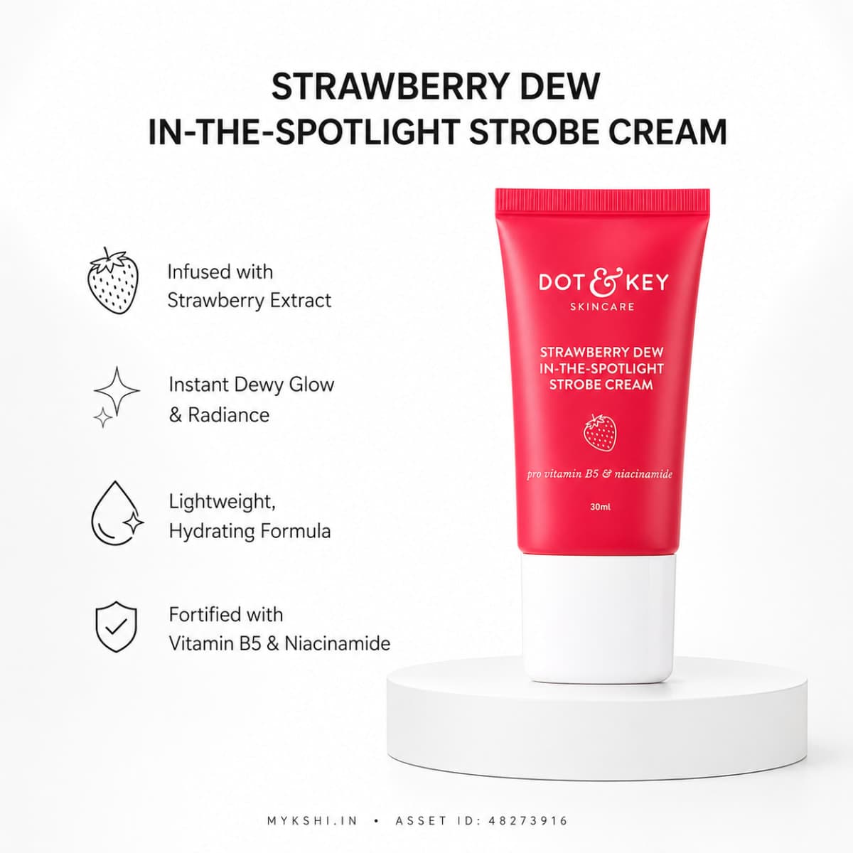 Dot & Key Strobe Cream (Moisturizer + Highlighter) - 30 ML