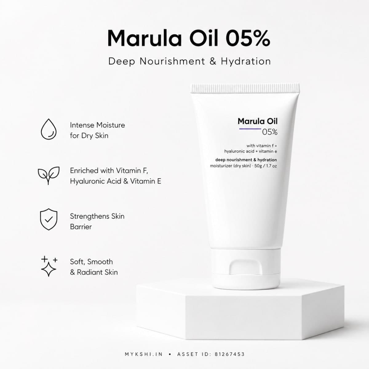 Minimalist Marula Oil 5% Face Moisturizer  - 50 g