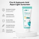 Plum Cica & Hyaluronic Acid Aqua-Light SPF 50 PA++++ - 50 g – image 2