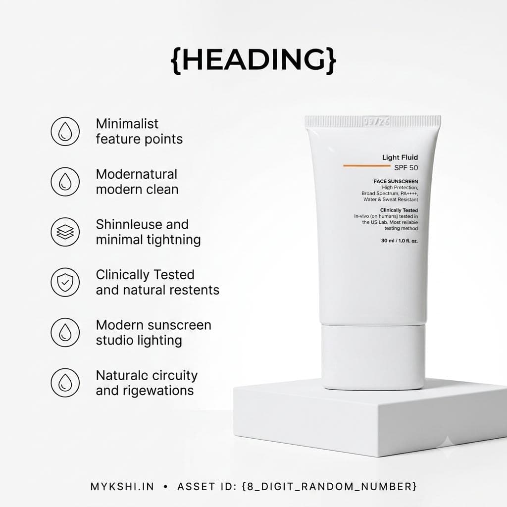 Minimalist Light Fluid SPF 50 Sunscreen