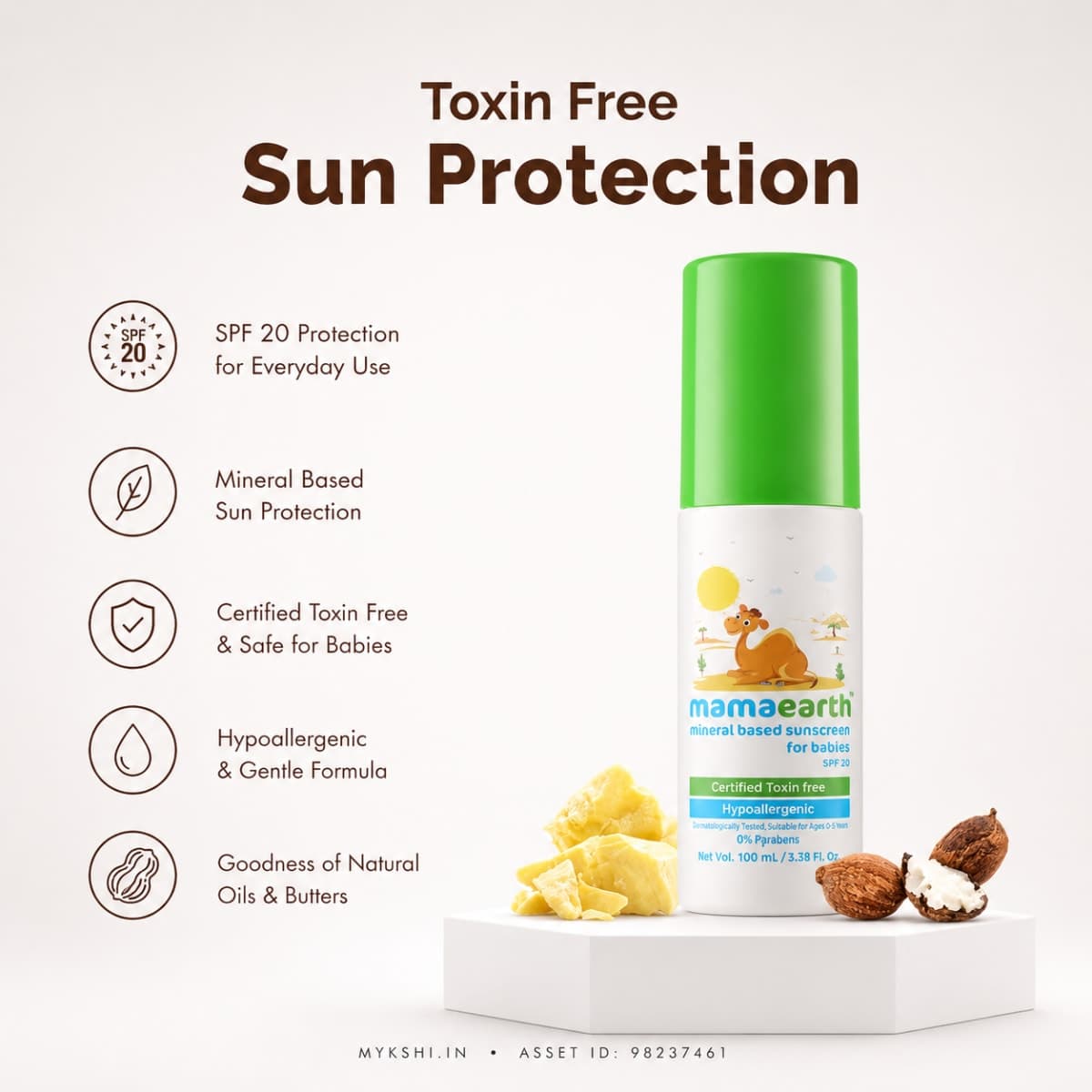 Mamaearth Mineral Based Sunscreen 100ml