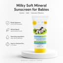Mamaearth Milky Soft Mineral Based Sunscreen SPF 30 & PA+++ With Oats, Milk and Calendula for Babies- 80 g – image 2