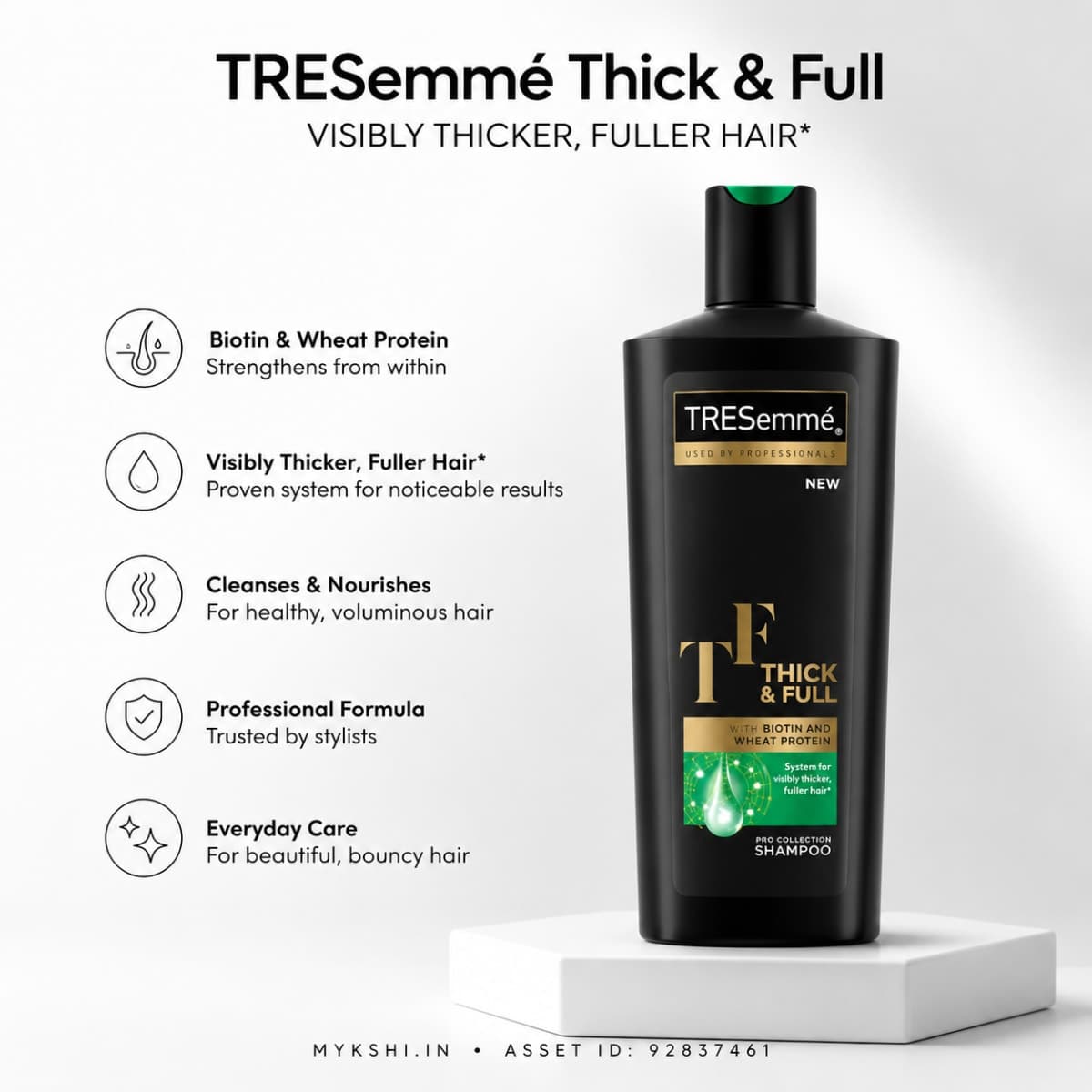 TRESEMMÉ THICK AND FULL SHAMPOO