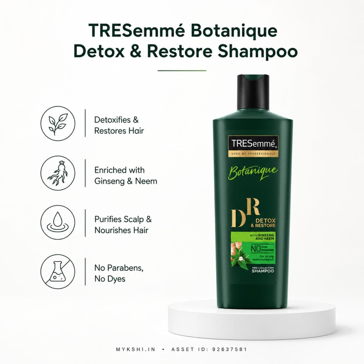 TRESEMMÉ DETOX AND RESTORE SHAMPOO