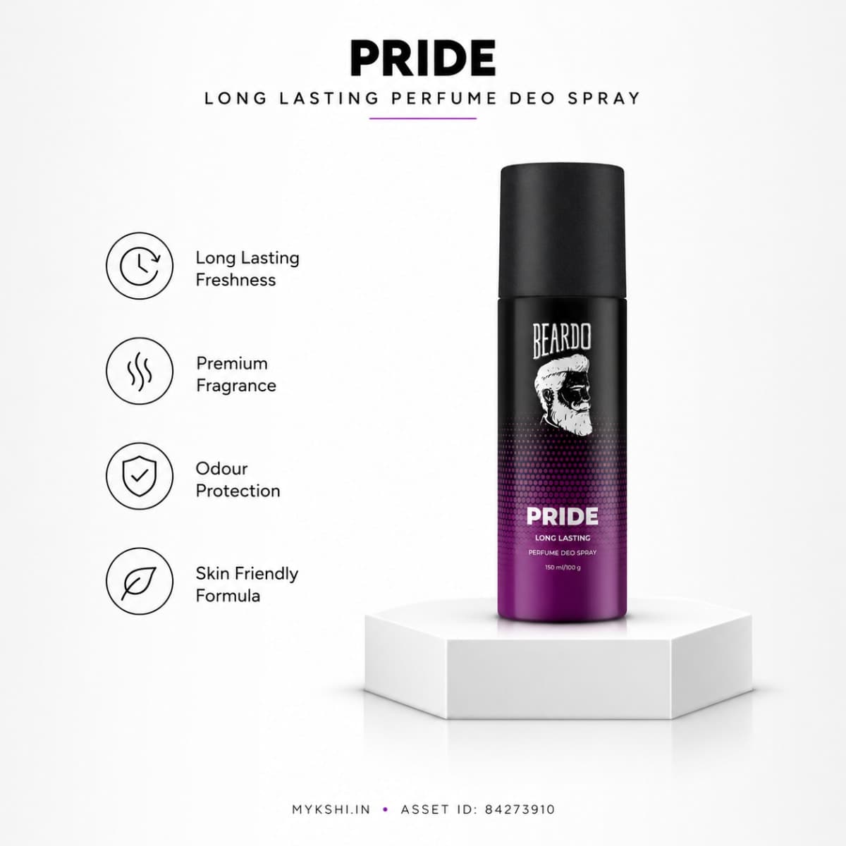Beardo Pride Perfume Deo Spray (150ml)