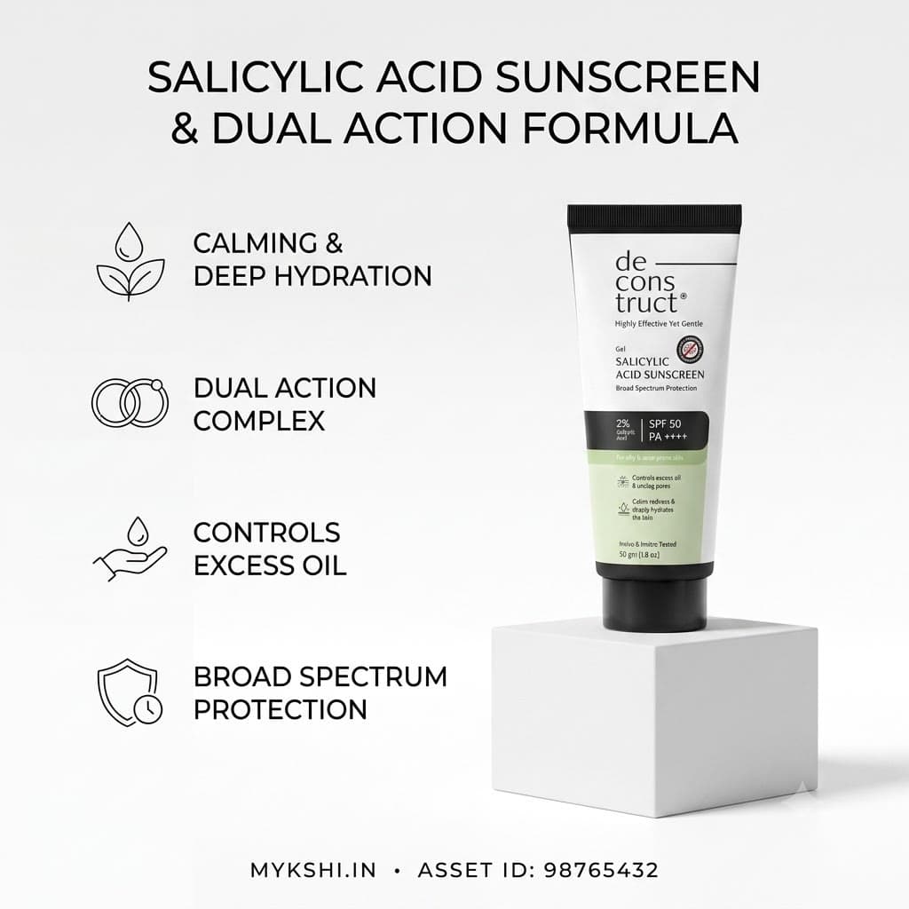 Deconstruct Salicylic Acid Gel Sunscreen