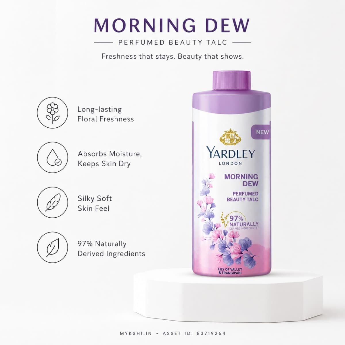 Yardley london Morning Dew 50g Talc