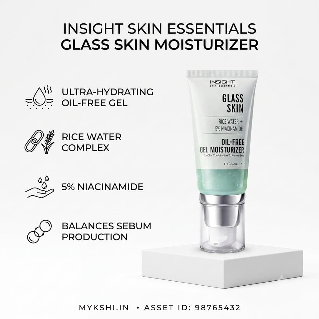 INSIGHT Glass Skin Oil Free Gel Moisturizer
