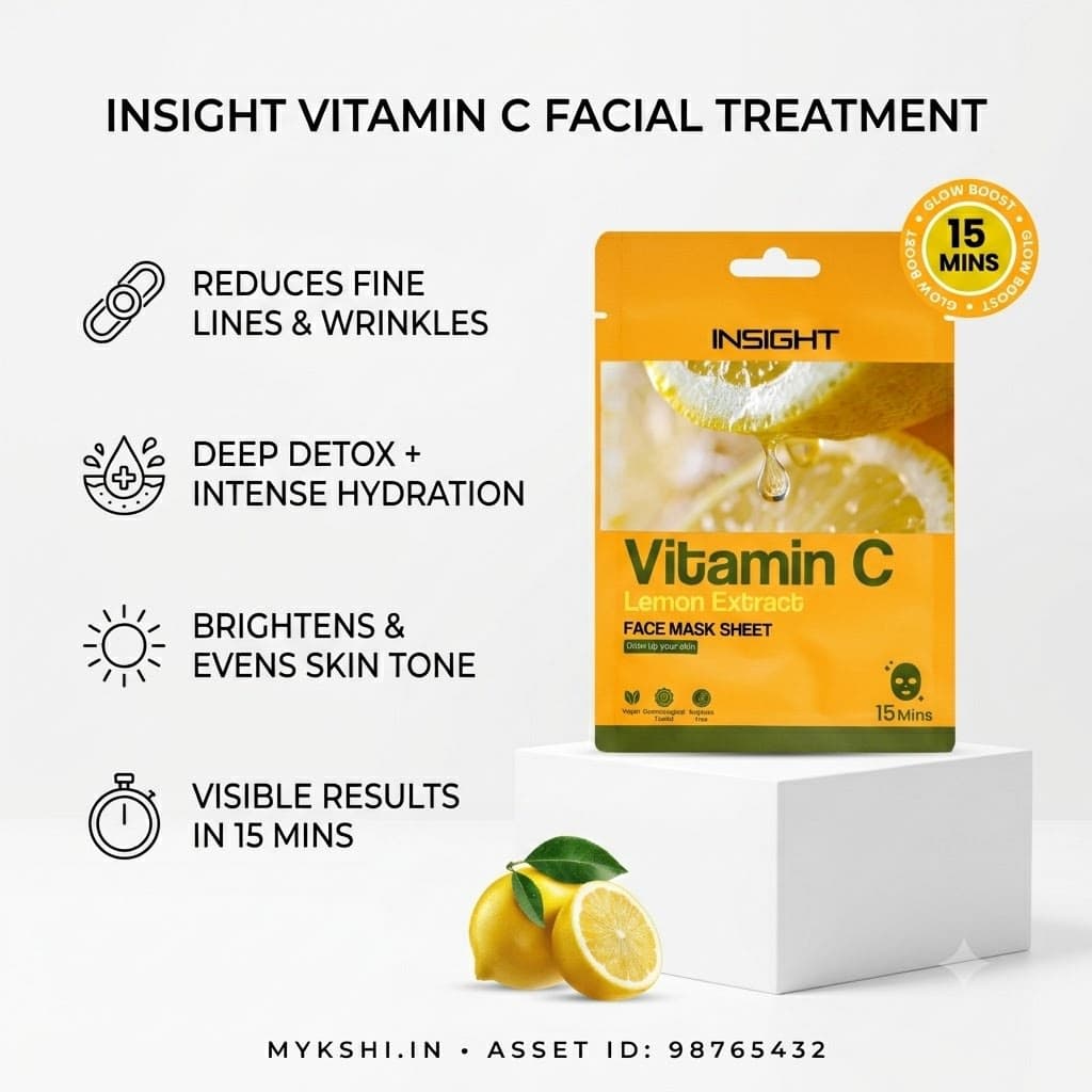 INSIGHT Vitamin C Face Sheet Mask