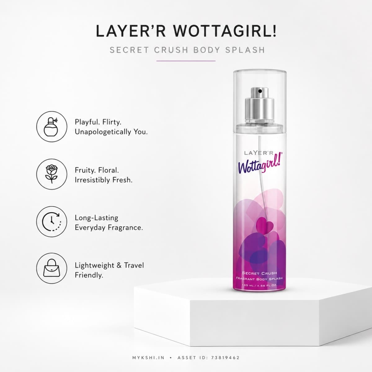 Wottagirl SECRET CRUSH - 135ml