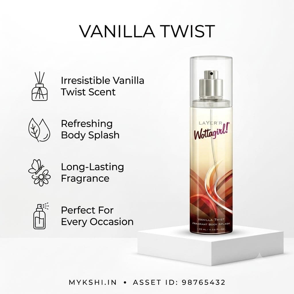 Wottagirl VANILLA TWIST - 135ml