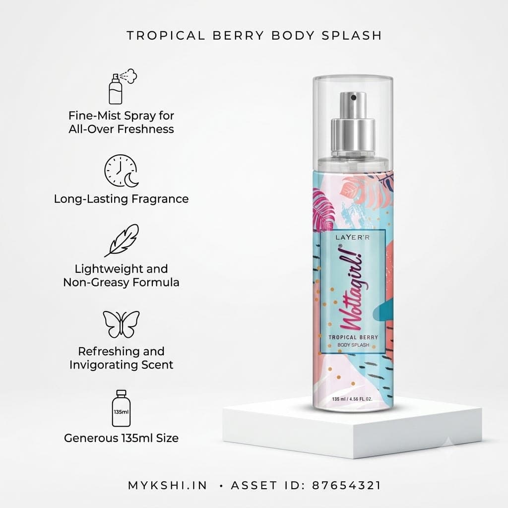 Wottagirl TROPICAL BERRY - 135ml