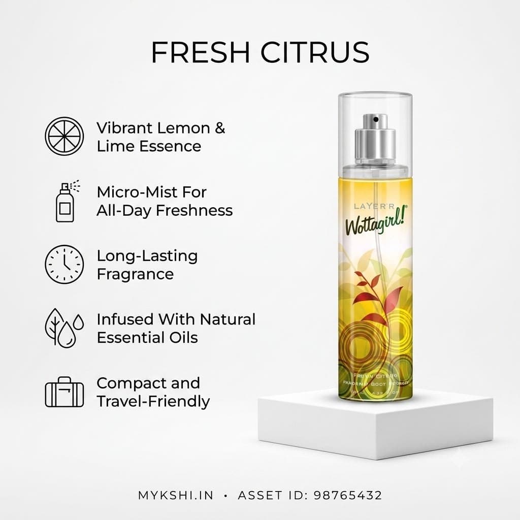 Wottagirl FRESH CITRUS - 135ml