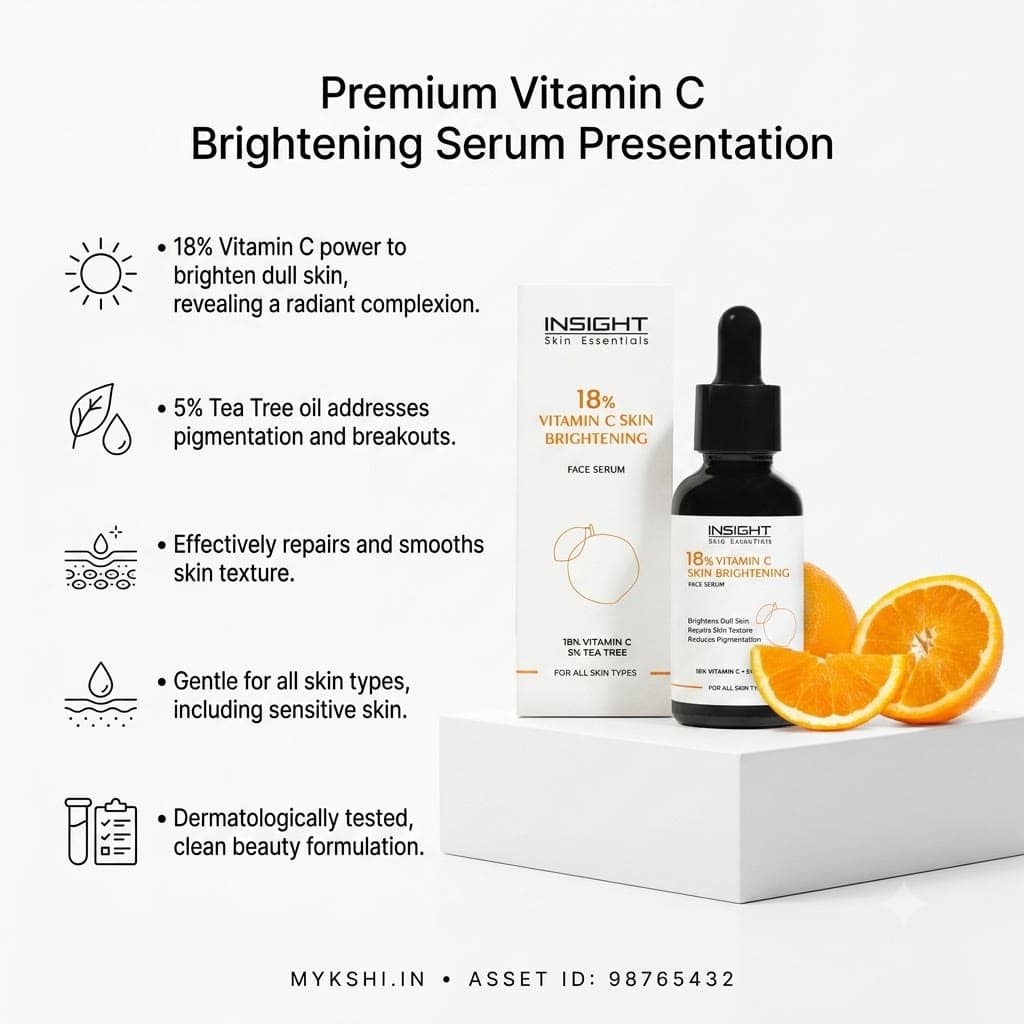 INSIGHT 18% Vitamin C Skin Brightening Face Serum