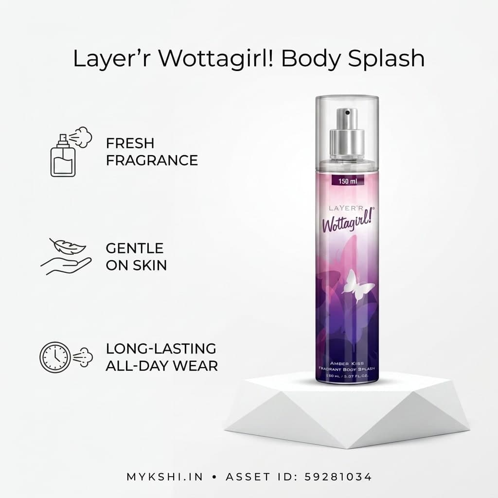 Wottagirl! Amber Kiss Body Splash