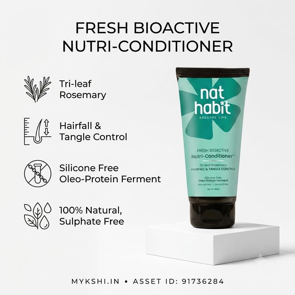 Nathabit Hair Fall & Tangle Control Nutri-Conditioner