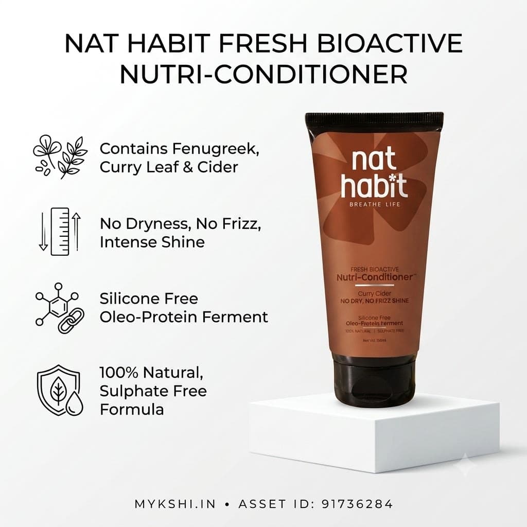 Nathabit No Dry, No Frizz Shine Nutri-Conditioner