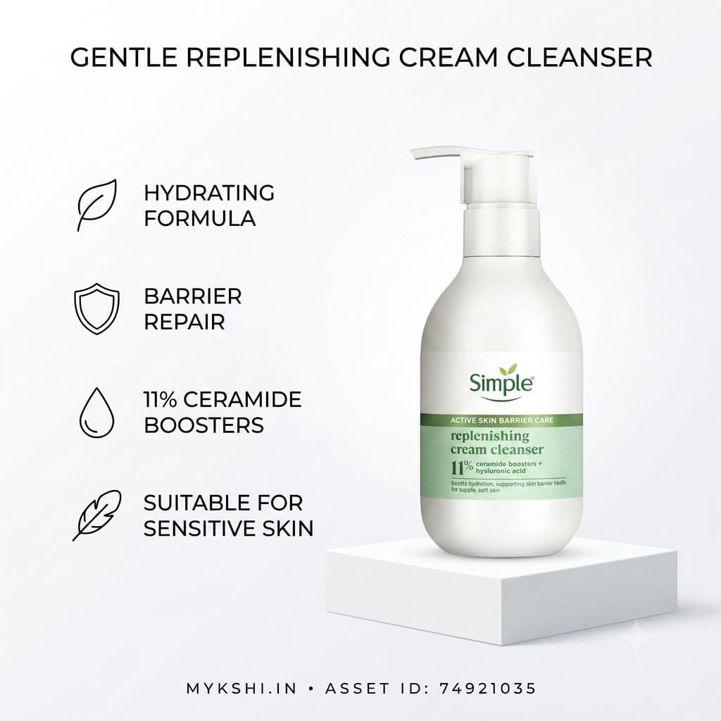 Simple Replenishing Cream Cleanser 150ml