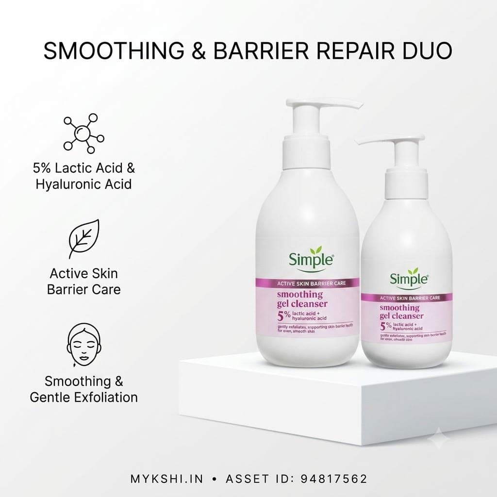 Simple Skin Barrier Gel Cleanser 150ml - Pack of 2