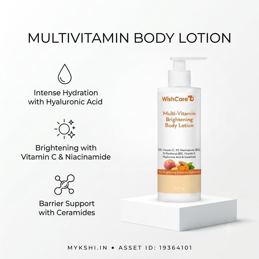 WishCare Multi Vitamin Brightening Body Lotion 200ml
