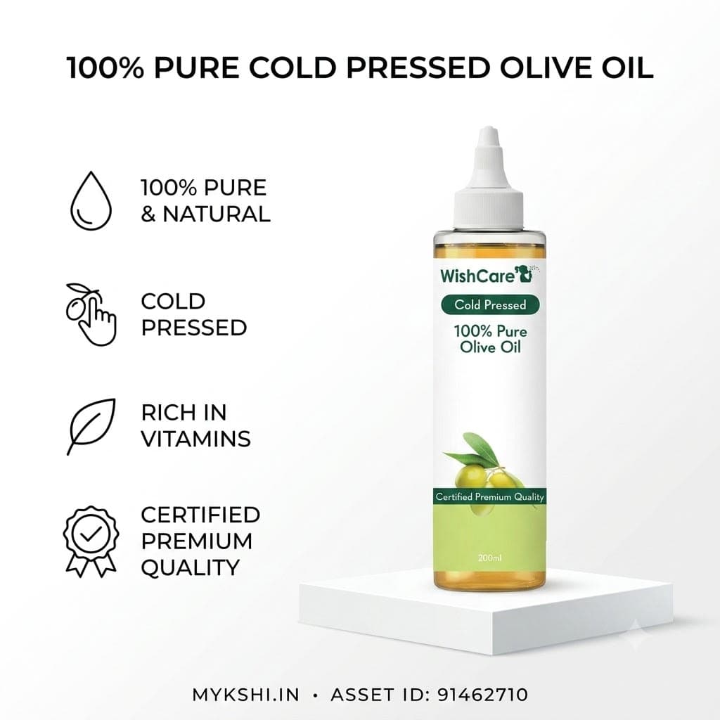 WishCare Cold Pressed Olive Oil - 200ml