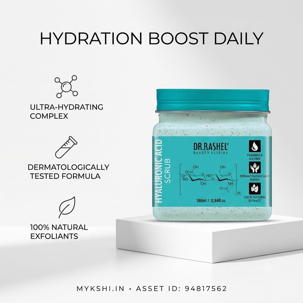 DR. RASHEL Hyaluronic Acid Scrub - 380 ml