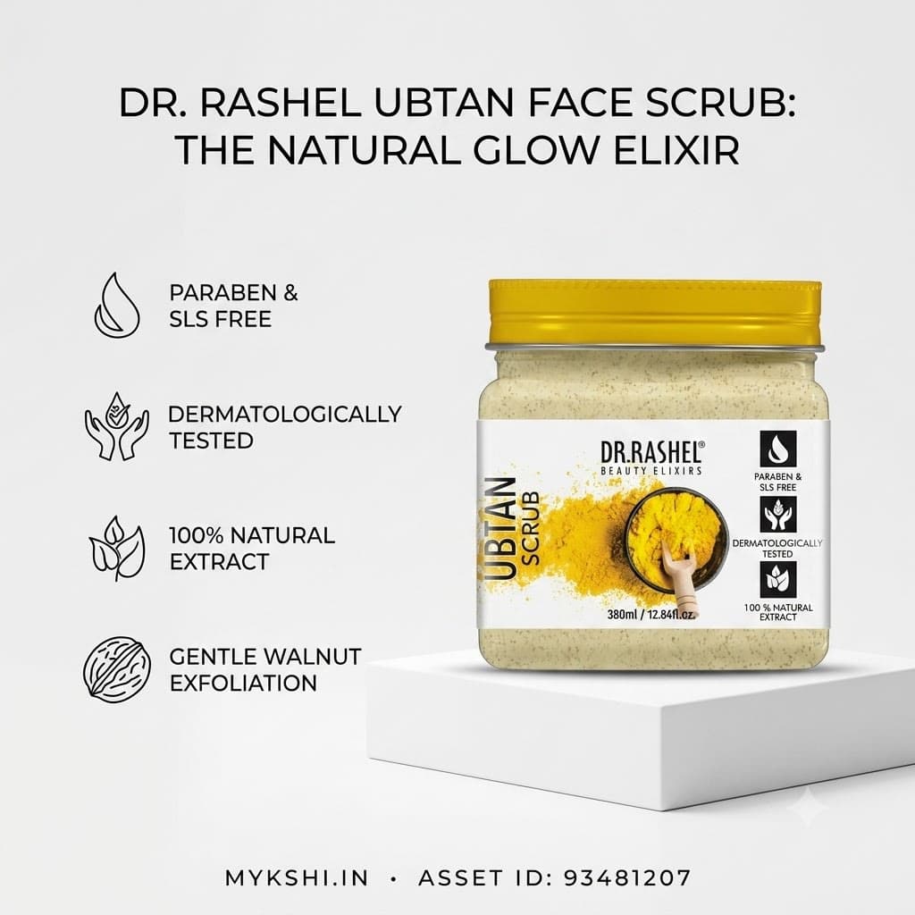 DR. RASHEL Ubtan Scrub - 380 ml