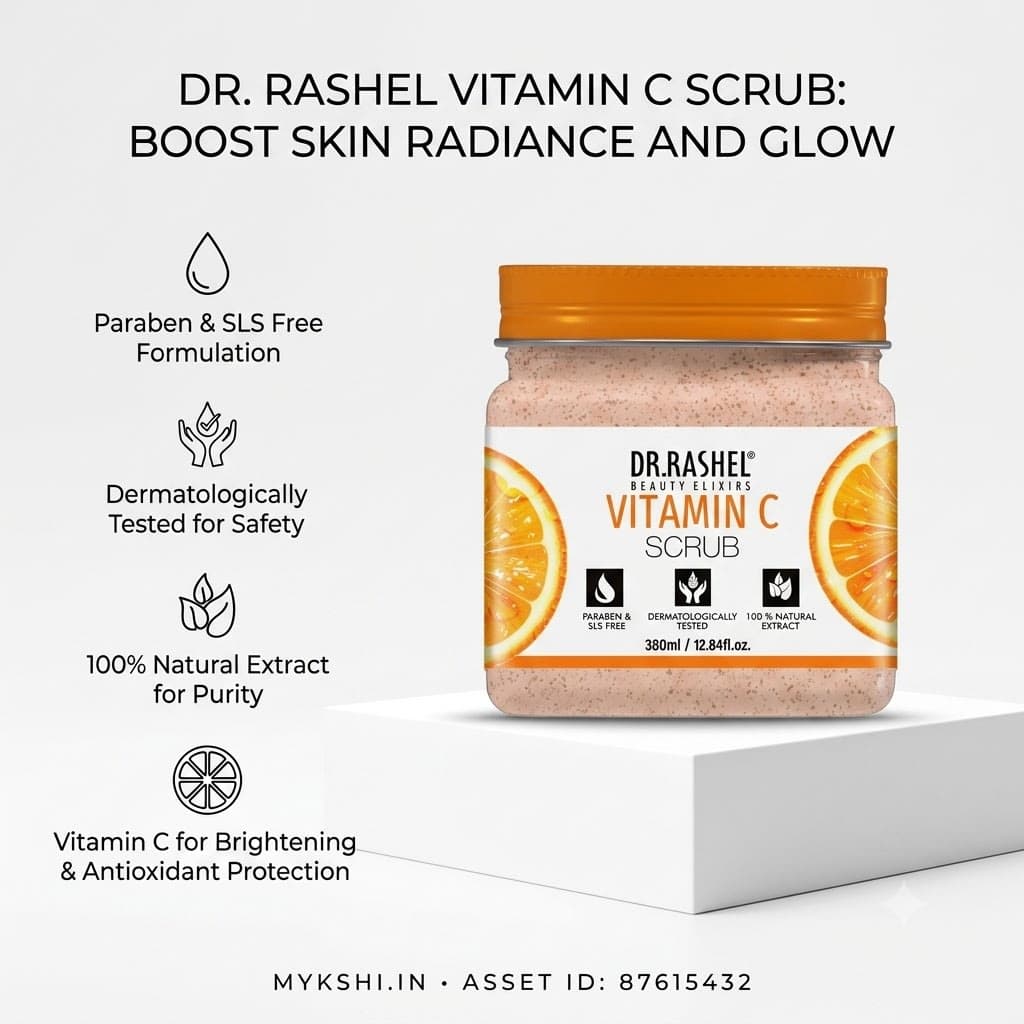 DR. RASHEL Vitamin C Scrub - 380 ml