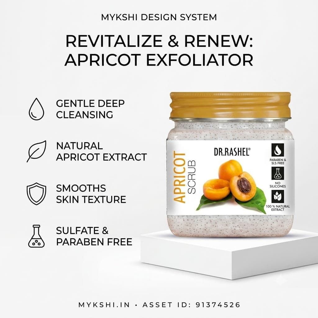 DR. RASHEL Apricot Scrub - 380 ml