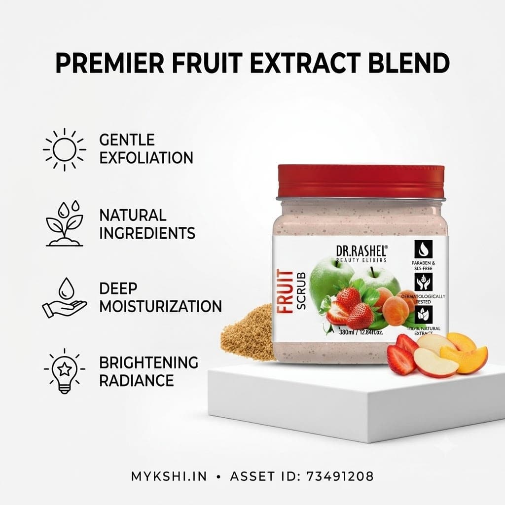 DR. RASHEL Fruit Scrub - 380 ml