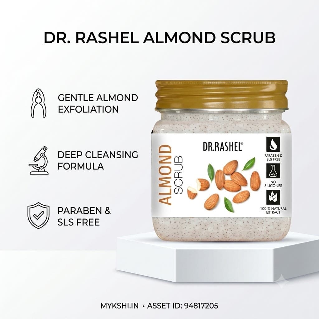 DR. RASHEL Almond Scrub - 380 ml