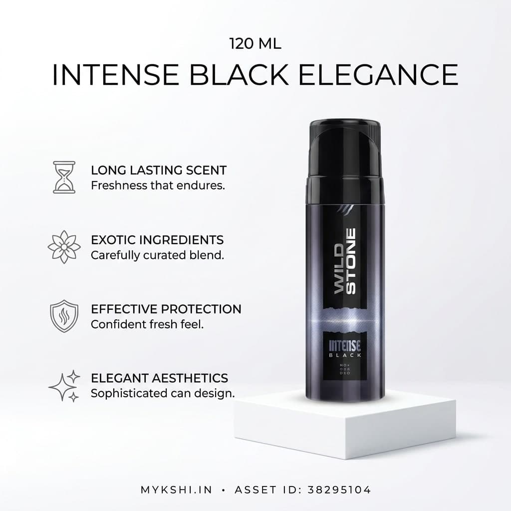 Wild Stone Intense Black Body Perfume 120 ml