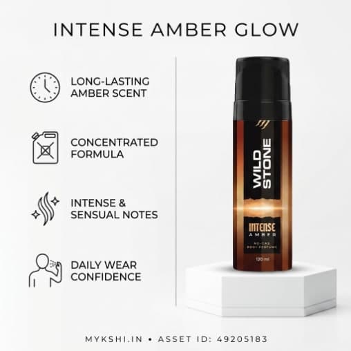 Wild Stone Intense Amber Body Perfume 120 ml
