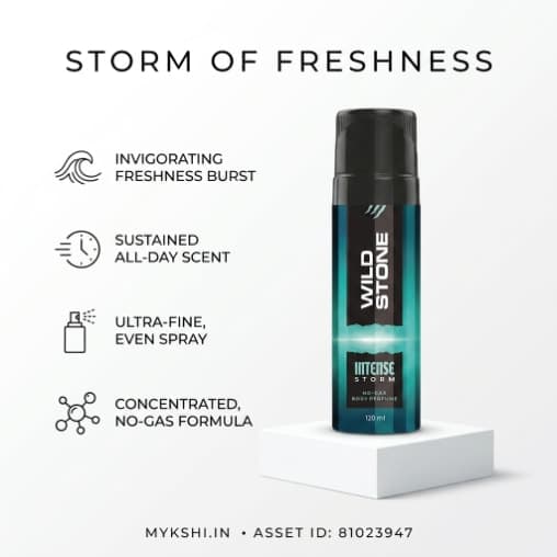 Wild Stone Intense Storm Body Perfume 120 ml