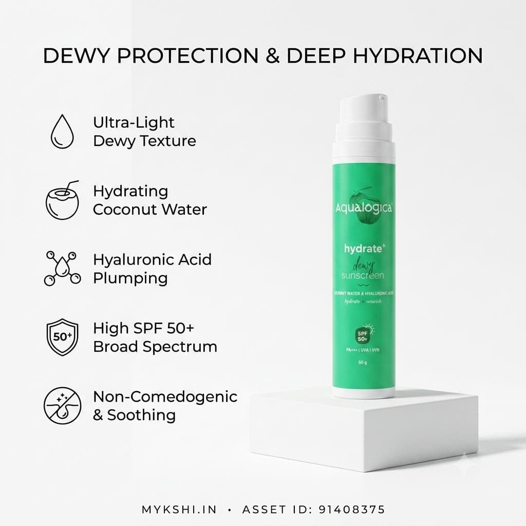 Aqualogica Hydrate+ Dewy Sunscreen 50g