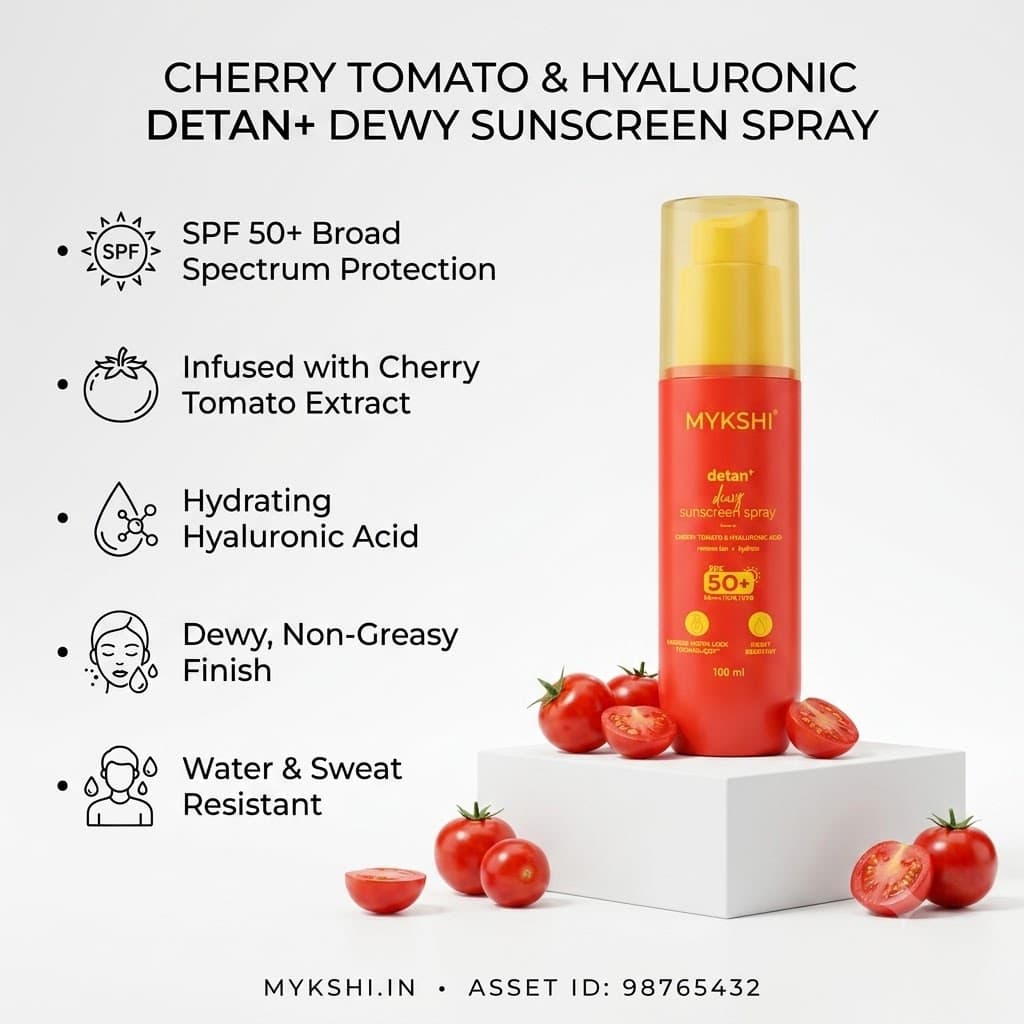 Aqualogica Detan+ Dewy Sunscreen Spray - 100 ml