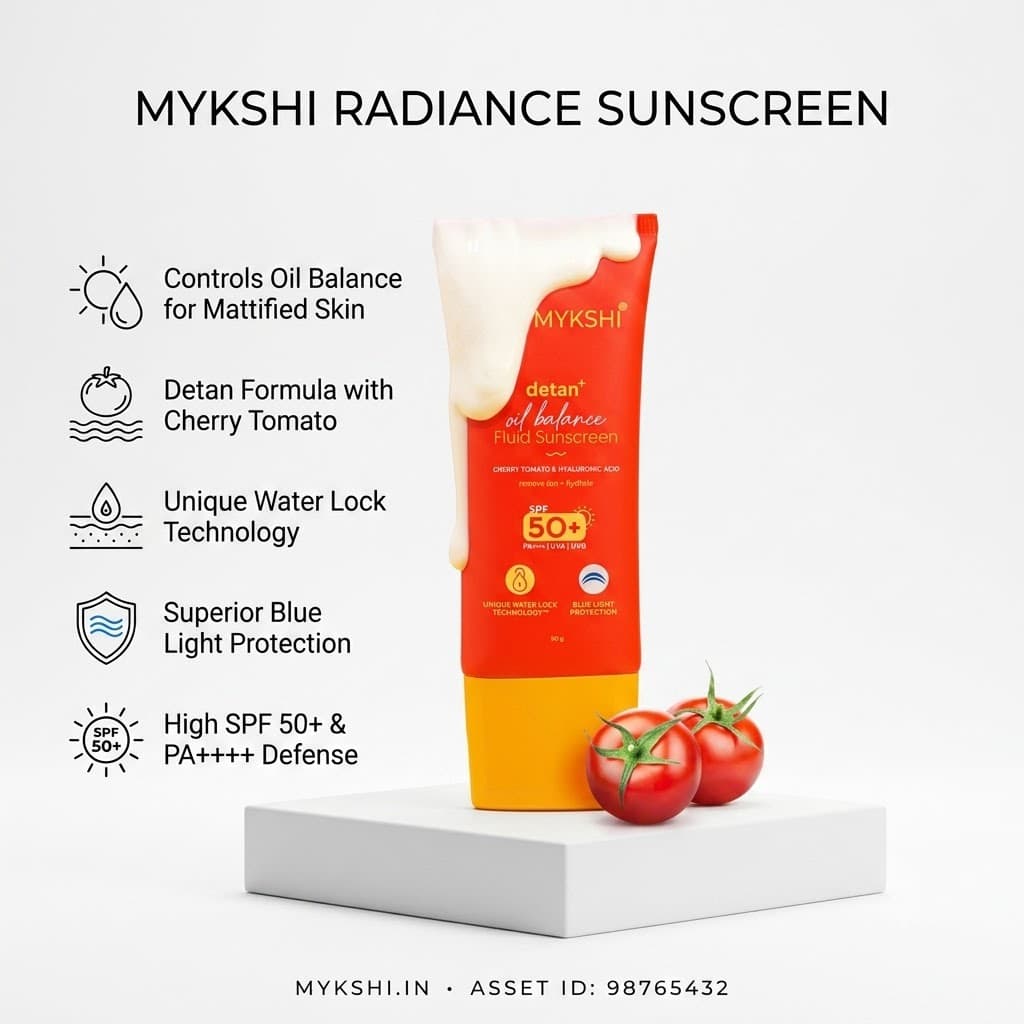 Aqualogica Detan+ Oil Balance Fluid Sunscreen for Oily Skin - 50g