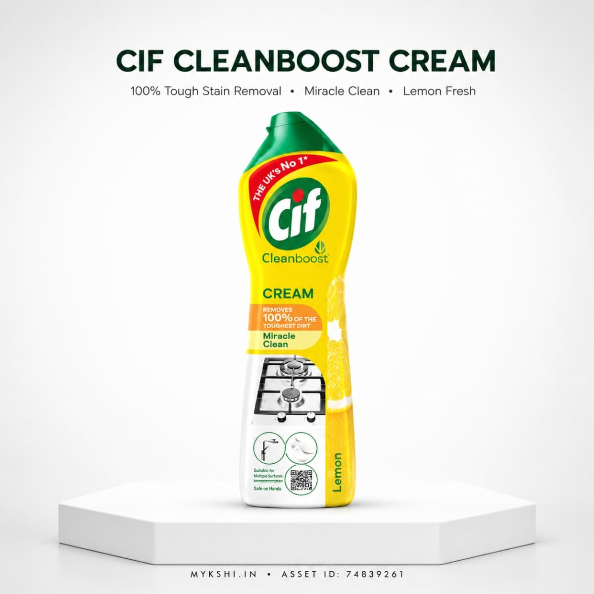 Cif Cream Cleaner Lemon