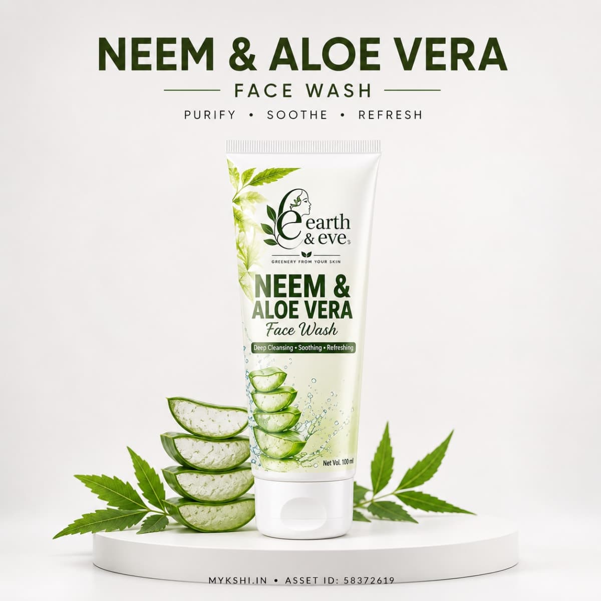 Earth & Eve Neem and Aloe Vera Face Wash