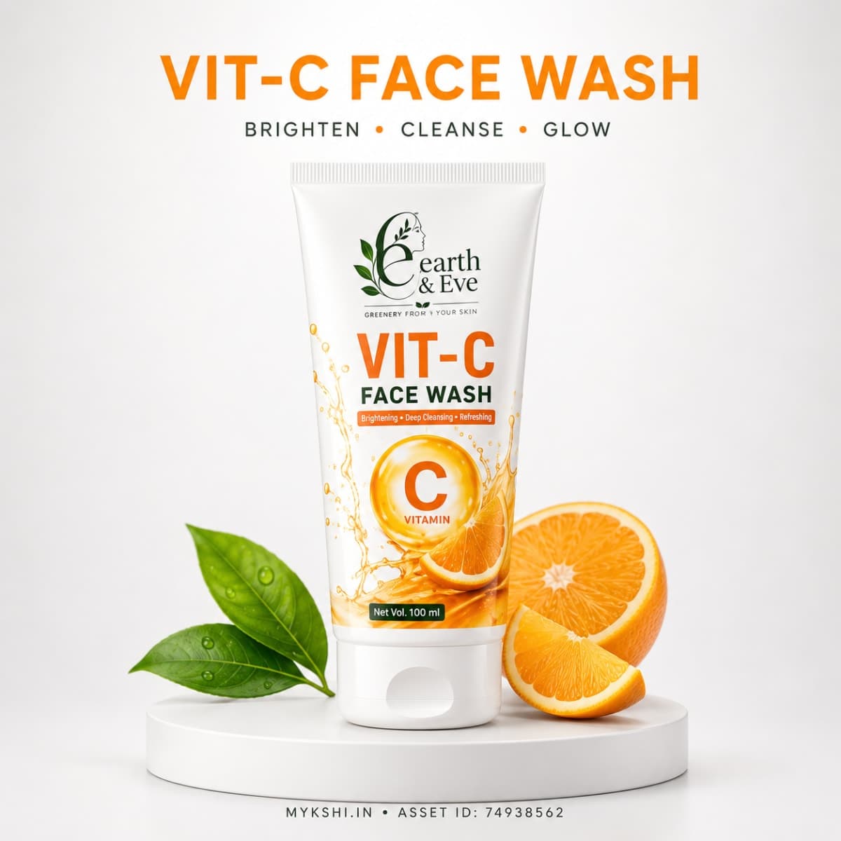 Earth & Eve Vitamin C Face Wash