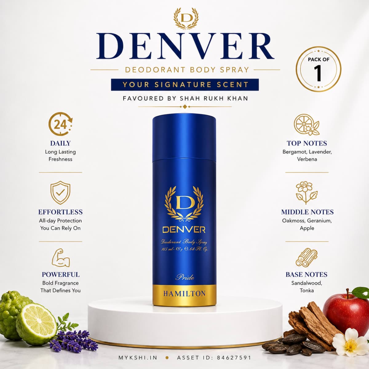 DENVER | Pride Deodorant 180ml 